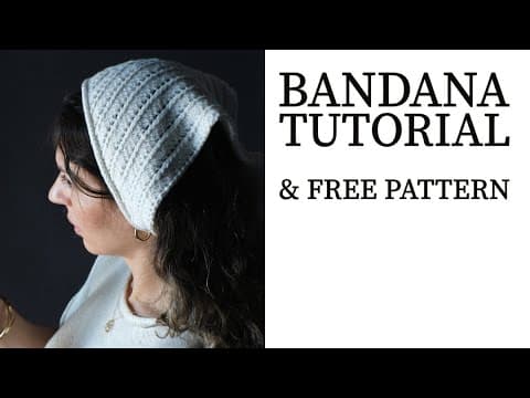 How to Knit a Bandana (Step by Step Tutorial)