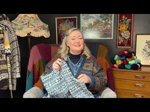Susan Crawford Colourwork KAL: Cutting Open An Armhole Steek