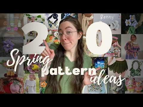 20 CROCHET AND KNITTING PATTERN IDEAS FOR SPRING