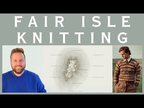 All about FAIR ISLE 🏴󠁧󠁢󠁳󠁣󠁴󠁿 let's talk history, patterns, and more 🧶✂️