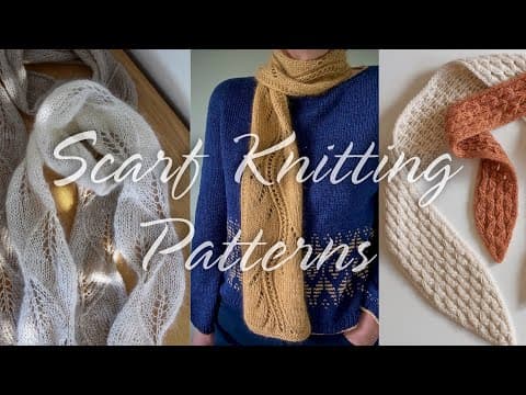 New Scarves Patterns of 2025 I Can't Stop Thinking About.