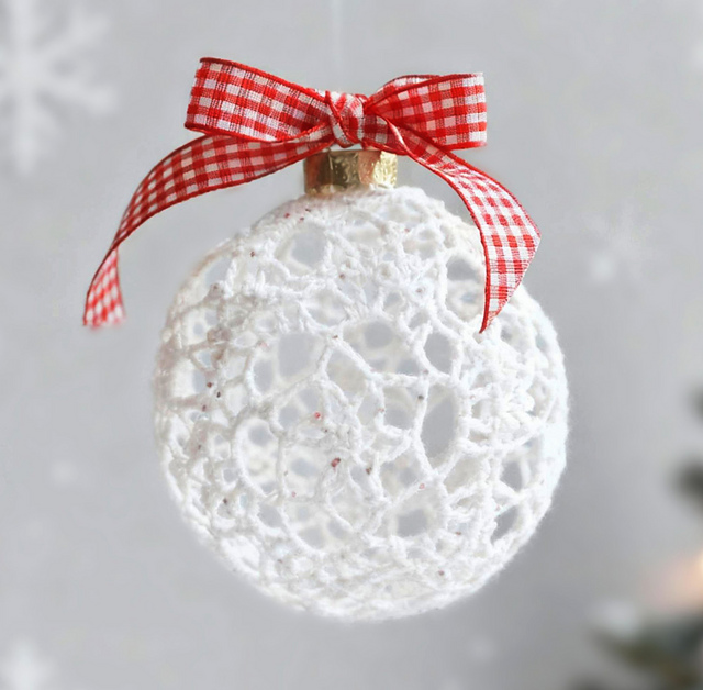 Frostweb Florals Ornament