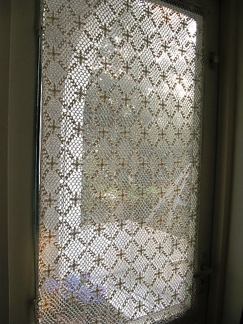 Yawaraka Lace Café Curtain