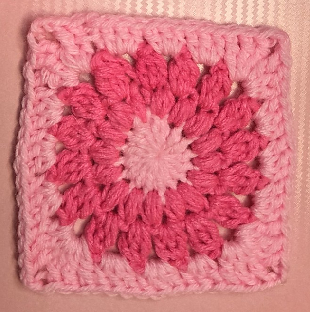 Sunburst Granny Square