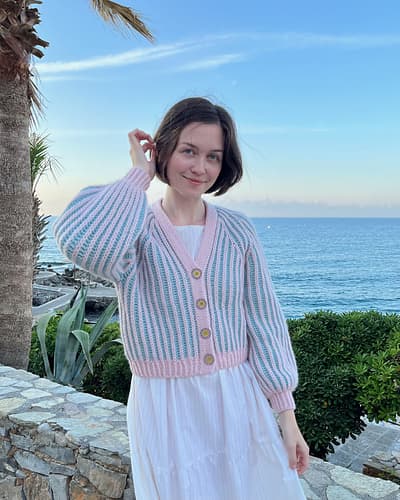 Fluffy Ass Brioche Cardigan