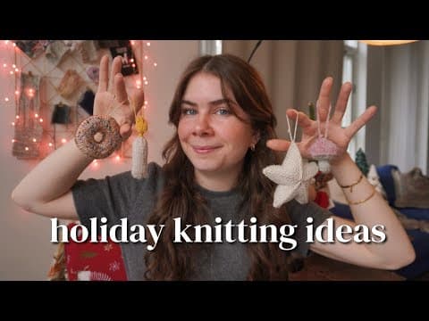 14 must-knit ornaments for this holiday season (Free patterns) 🎄✨ - what's on my list -