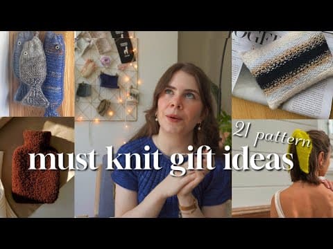 21 Must-Knit Patterns You’ll Love: Maybe the Ultimate Gift Guide!?✨️💛