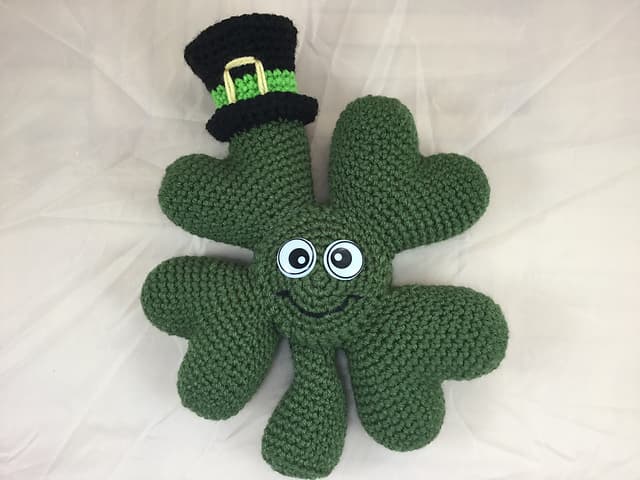 4 Leaf Amigurumi Clover