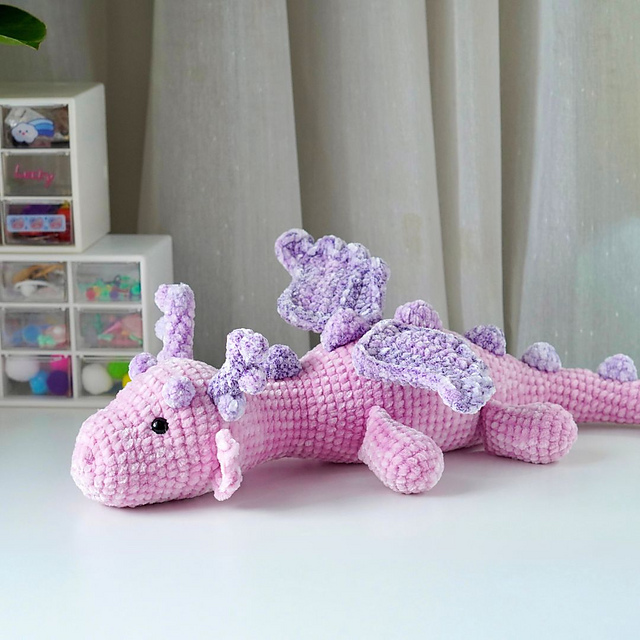 Medium Fairy Dragon Amigurumi