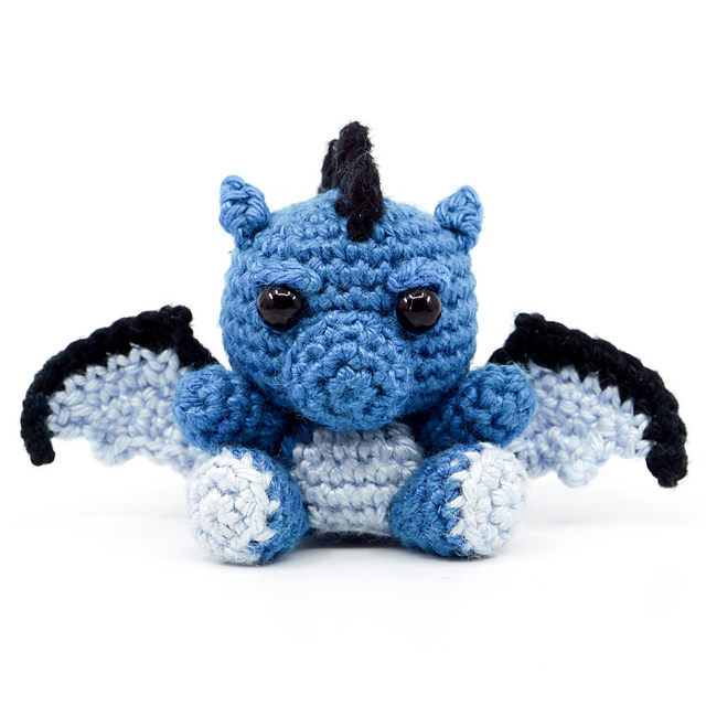 Mini Dragon Amigurumi