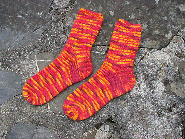Quick & Easy Ribbed Socks