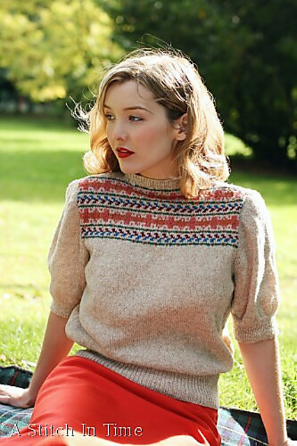 Fair Isle Yoke