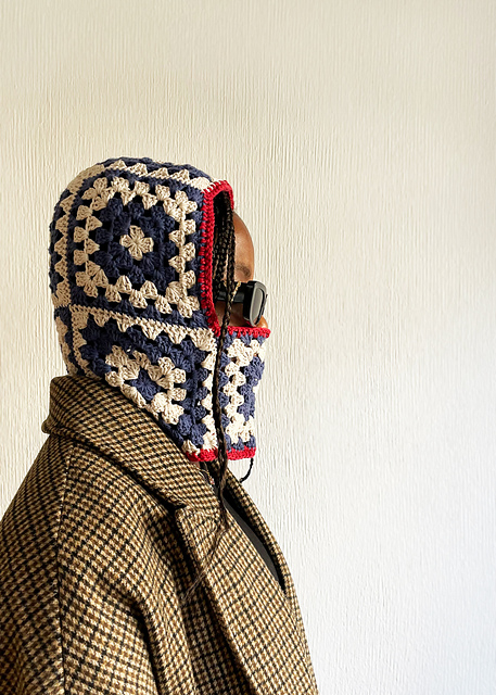 Balaclava Granny Square Hat